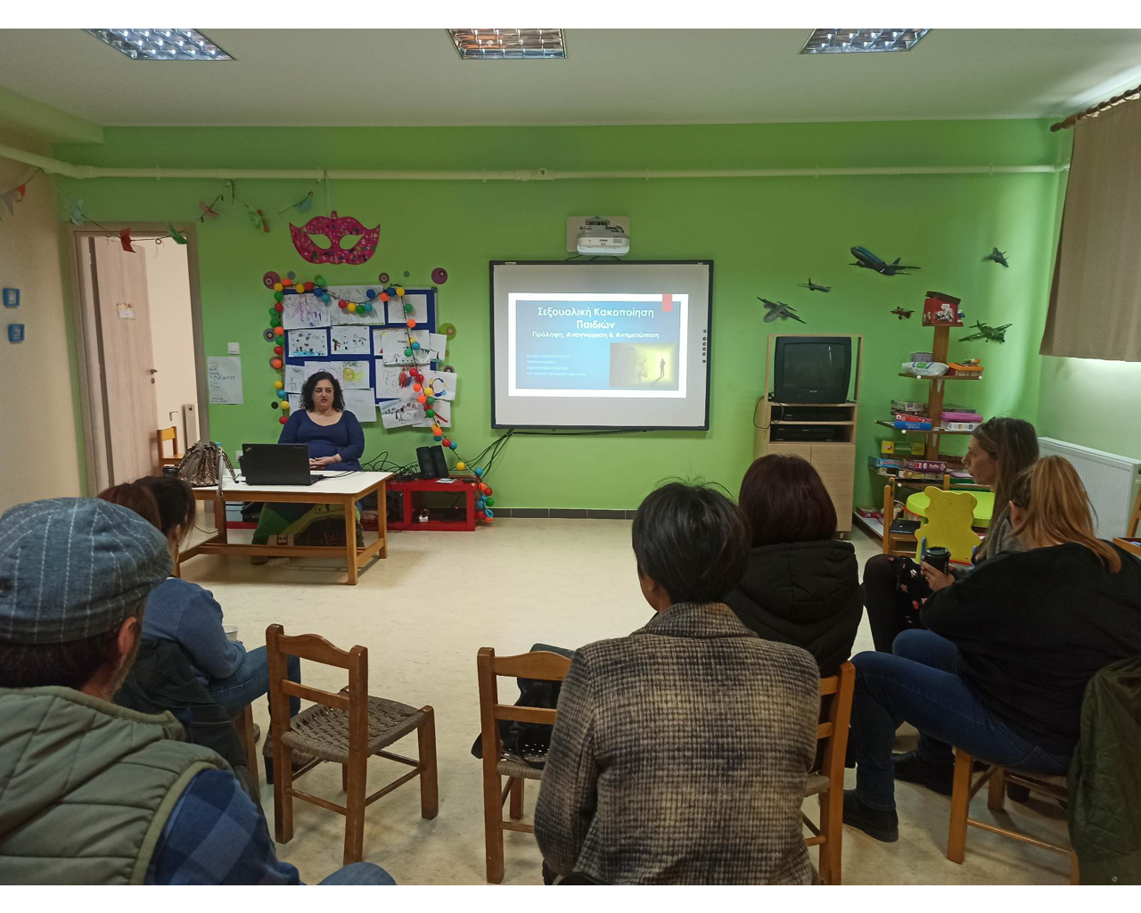 Ομιλία σε γονείς και εκπαιδευτικούς του Νηπιαγωγείου Νεαπόλεως για την ΠΣΚ