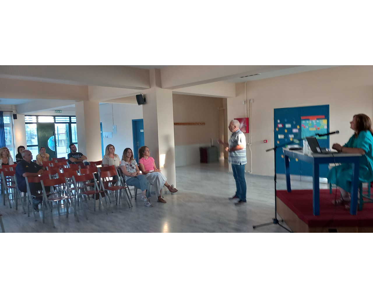 Ενημερωτική ομιλία σε γονείς του 4ου Γυμνασίου Σπάρτης