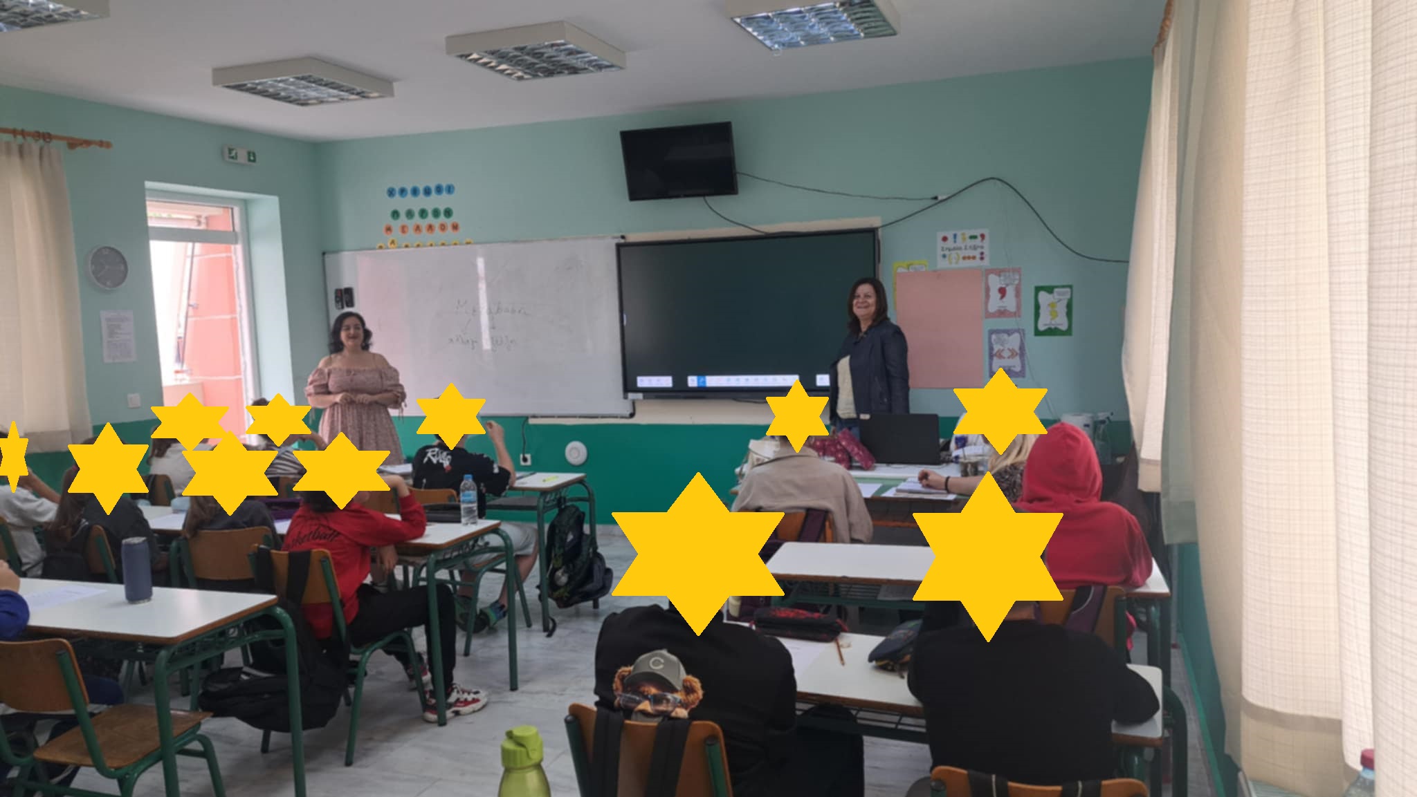 Παρέμβαση στο Δημοτικό Σχολείο Μονεμβασίας