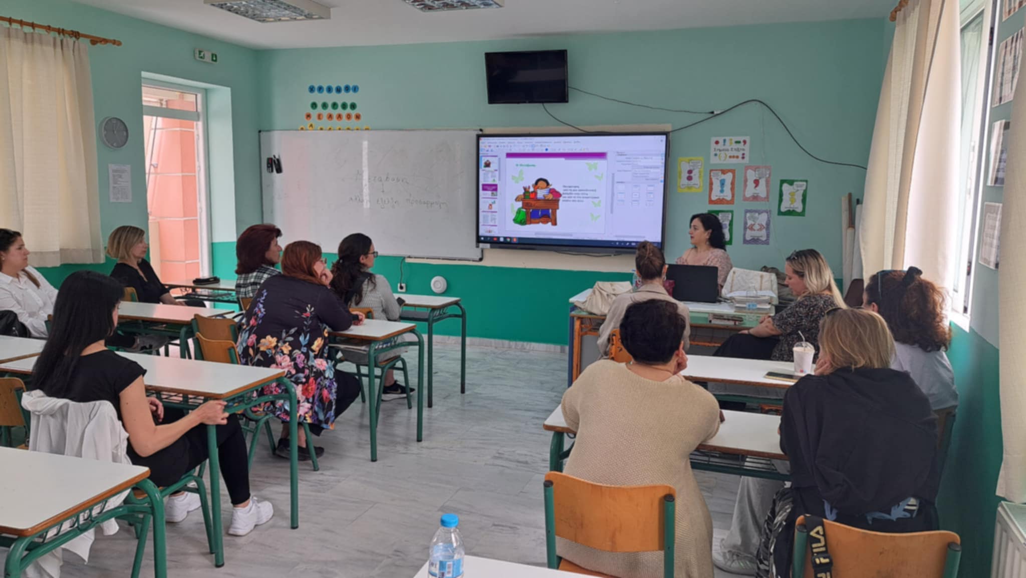 Ομιλία στους γονείς του Δημοτικού Σχολείου Μονεμβασίας