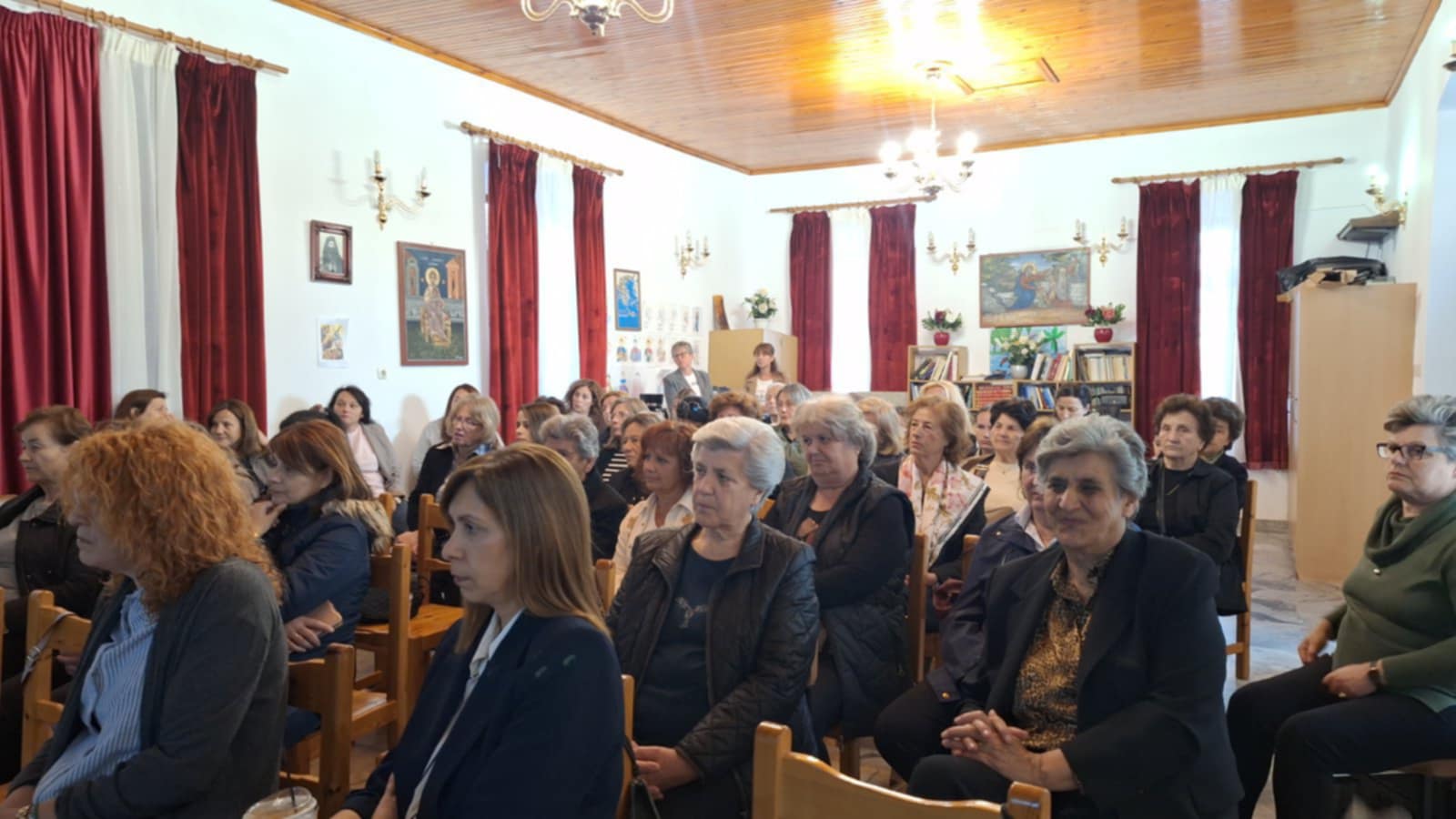 Ομιλία στο Φιλανθρωπικό Σύλλογο Κυρίων και Δεσποινίδων Γερακίου